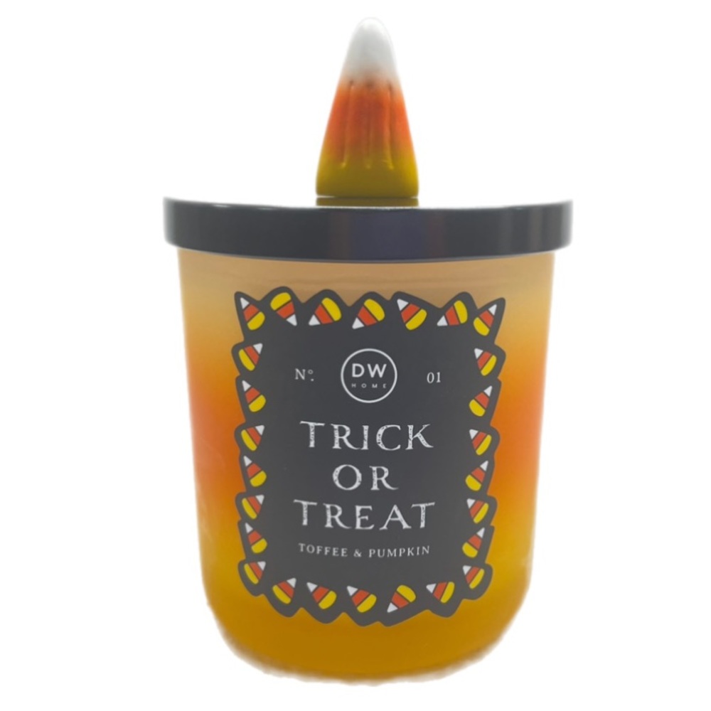 NWT! 🎃 DW HOME  9.3 Oz. Trick Or Treat Candle Halloween Fall Autumn Holiday - Picture 2 of 6
